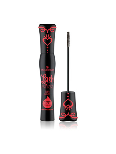 essence Lash PRINCESS Slim Brush водоустойчива спирала за удължаване на миглите 12 мл.
