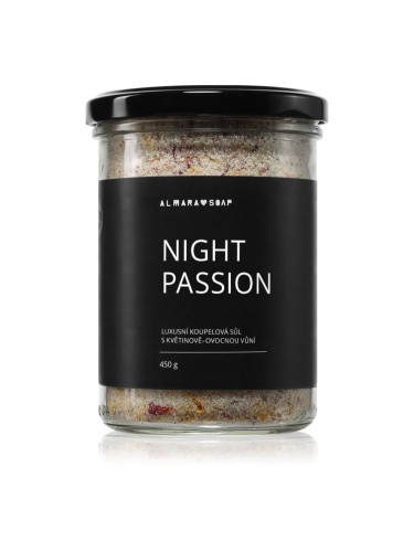 Almara Soap Bath сол за релаксираща вана с аромат Night Passion 450 гр.