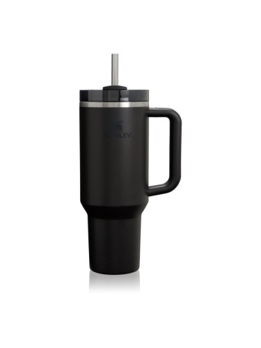 Stanley Quencher H2.O FlowState™ Tumbler неръждаема термочаша със сламка голям Black 1180 мл.