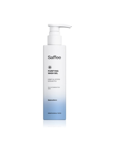 Saffee BalanceDerm Purifying Wash Gel почистващ гел за смесена и мазна кожа 200 мл.
