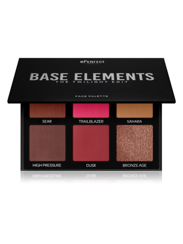BPerfect Base Elements мултифункционална палитра за лице цвят The Twilight 27 гр.