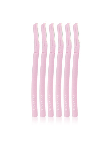 BrushArt Accessories Face & Brow razors бръснач за вежди 6 бр.
