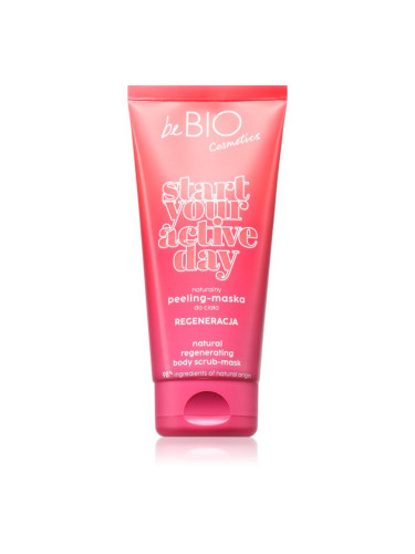 beBIO Start Your Active Day пилинг за тяло за регенериране на кожата 200 мл.