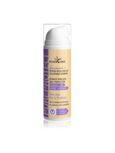 Soaphoria Dermacare+ Pureprotect емулсия за интимна хигиена 150 мл.