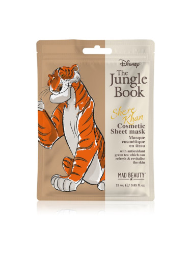 Mad Beauty The Jungle Book Sheet Mask - Shere Khan платнена маска 25 мл.