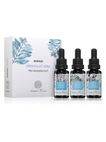 Nobilis Tilia Biofáze Obnovující Séra Santal подаръчен комплект за регенериране на кожата