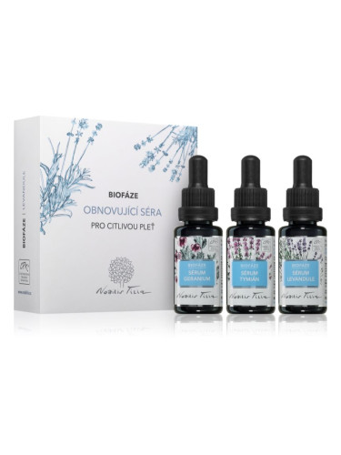 Nobilis Tilia Biofáze Obnovující Séra Levandule подаръчен комплект за чувствителна кожа на лицето