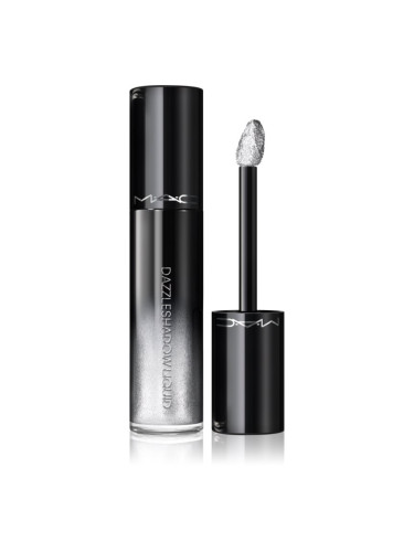 MAC Cosmetics Dazzleshadow Liquid Eyeshadow течни очни сенки цвят Silver Surfer 4 мл.
