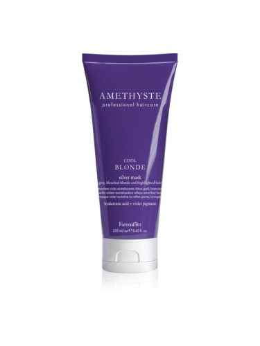 FarmaVita Amethyste Cool Blonde хидратираща маска за студени руси нюанси 250 мл.