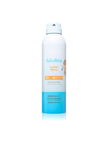 ISDIN Pediatrics Lotion Spray слънцезащитен крем в спрей за деца SPF 50 250 мл.