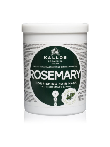 Kallos KJMN Professional Rosemary маска за коса 1000 мл.