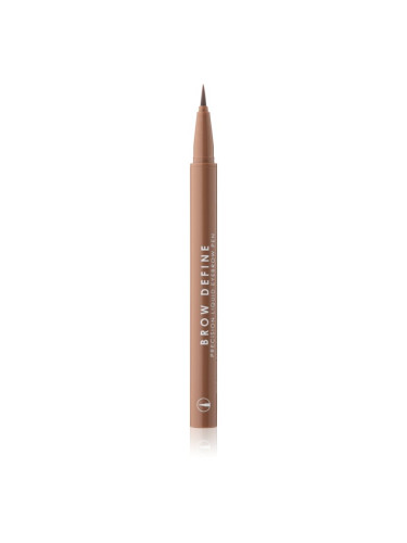 MUA Makeup Academy Brow Define маркер за вежди цвят Light Brown 0.5 мл.