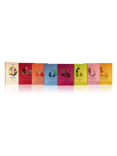 KORIKA SuperFruits Everyday Set of 7 Face Sheet Masks комплект маски за лице 7x25 гр.
