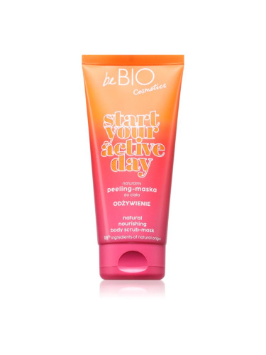 beBIO Start Your Active Day грижа-скраб за тяло 200 мл.