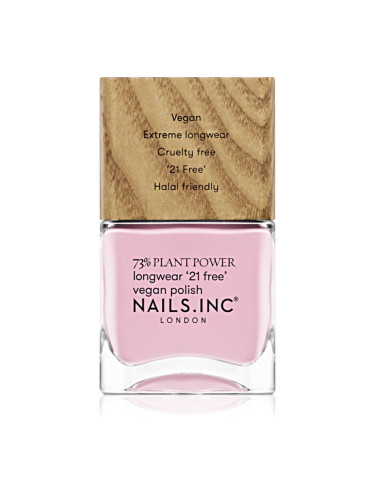 Nails Inc. Plant Power дълготраен лак за нокти цвят Everyday Self Care 14 мл.