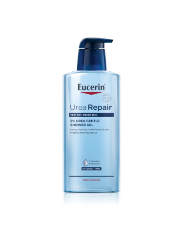 Eucerin UreaRepair 5% Urea Gentle Shower Gel душ гел за суха и раздразнена кожа 400 мл.