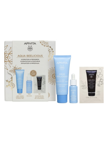 Apivita Aqua Beelicious Hydration & Freshness Set коледен подаръчен комплект за освежаване и хидратация