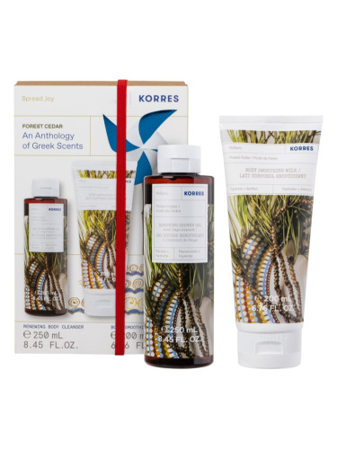 Korres Forest Cedar подаръчен комплект унисекс