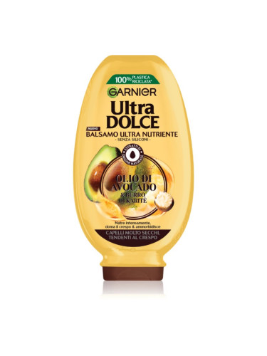 Garnier Ultra Doux Avocado Oil and Shea Butter балсам за чуплива и къдрава коса 200 мл.