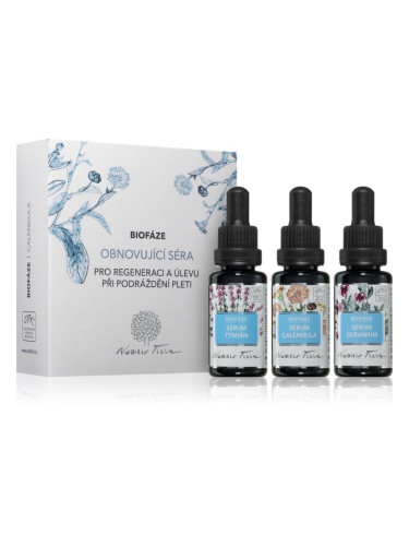 Nobilis Tilia Biofáze Obnovující Séra подаръчен комплект за успокояване на кожата