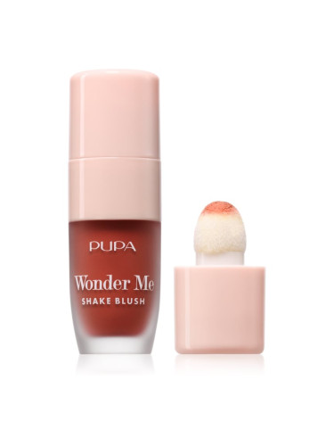 PUPA Milano Wonder Me Shake Blush кремообразен руж за озаряване на лицето цвят 005 5.5 мл.