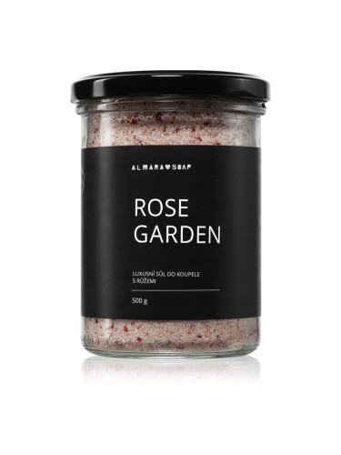Almara Soap Bath сол за релаксираща вана с аромат Rose Garden 450 гр.