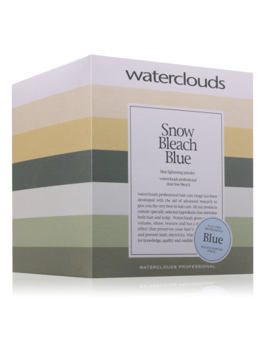 Waterclouds Snow Bleach Blue изсветляваща пудра За коса 500 гр.