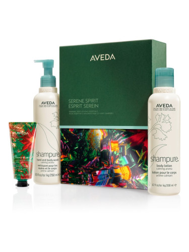 Aveda Holiday Serene Spirit Shampure™ Body Calming Essentials коледен подаръчен комплект