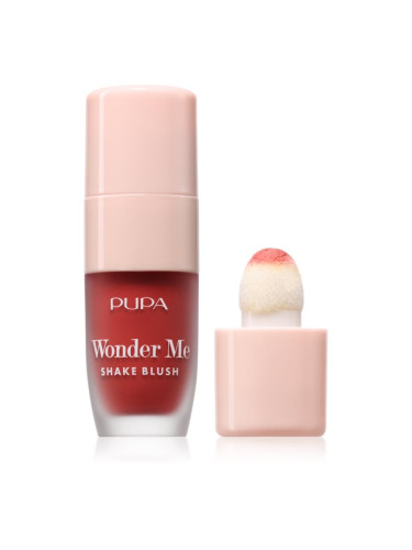 PUPA Milano Wonder Me Shake Blush кремообразен руж за озаряване на лицето цвят 003 5.5 мл.