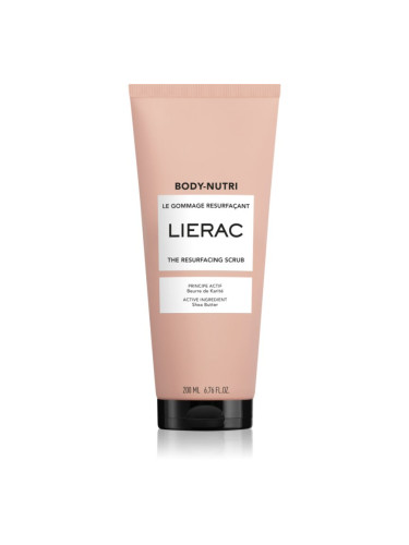 Lierac Body-Nutri The Resurfacing Scrub пилинг за тяло с регенериращ ефект 200 мл.