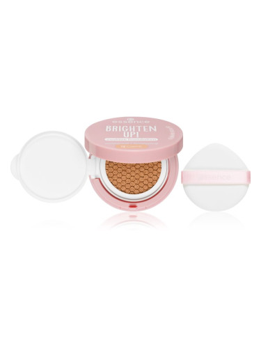 essence BRIGHTEN UP! Cushion Foundation фон дьо тен в гъба цвят 12 Creme 12 гр.