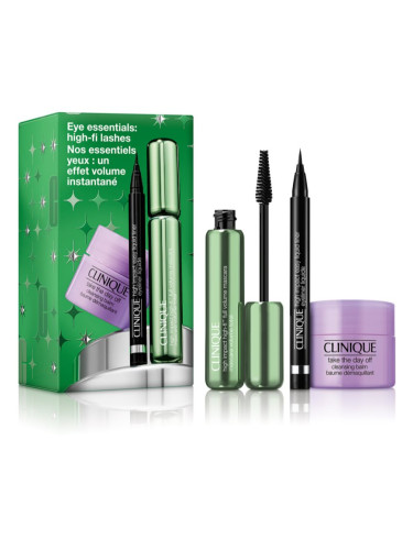 Clinique Holiday Eye Essentials: Hi-Fi Lashes коледен подаръчен комплект за очи