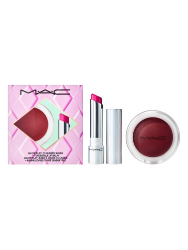 MAC Cosmetics Holiday No Work All Glow Play Kit подаръчен комплект за устни цвят Purple