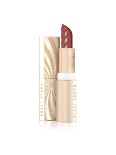 Bobbi Brown Holiday Luxe Lipstick високо пигментирано кремообразно червило цвят Cool Pink 3.5 гр.
