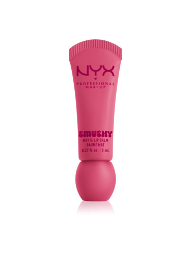 NYX Professional Makeup Smushy Matte Lip Balm балсам за устни с матиращ ефект цвят Swipe Sesh 8 мл.