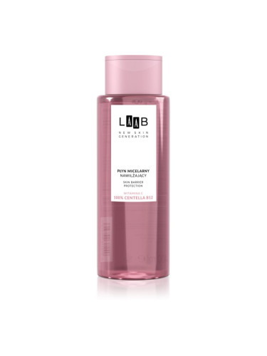 AA Cosmetics LAAB 100% Centella B12 хидратираща мицеларна вода 400 мл.