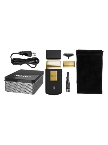 Wahl Travel Shaver Gold Edition машинка за бръснене за пътуване за брадата 1 бр.