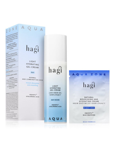 Hagi Aqua Zone освежаващ крем гел с хидратиращ ефект 50 мл.
