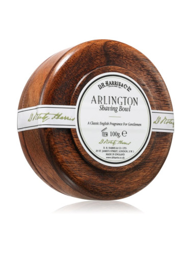 D.R. Harris Shawing Bowl Mahogany wood сапун за бръснене Arlington 100 гр.