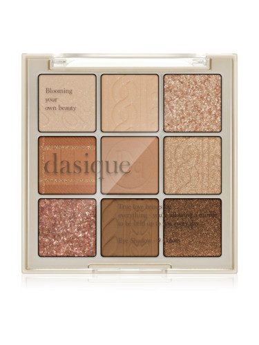 Dasique Eye Shadow Pallete палитра сенки за очи цвят 15 Beige Knit 7 гр.