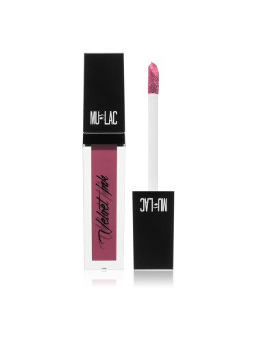 Mulac Cosmetics Velvet Ink дълготрайно матово течно червило цвят Oh Baby 5 мл.