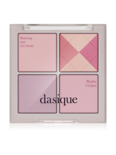 Dasique Blending Mood Cheek палитра с ружове за здрав вид цвят 05 Violet Knit 10 гр.