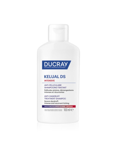 Ducray Kelual DS Intensive Anti-Dandruff Treatment Shampoo интензивен шампоан против пърхот 100 мл.