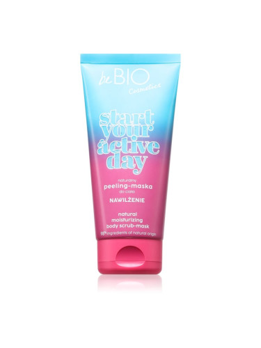 beBIO Start Your Active Day хидратиращ пилинг за тяло 200 мл.