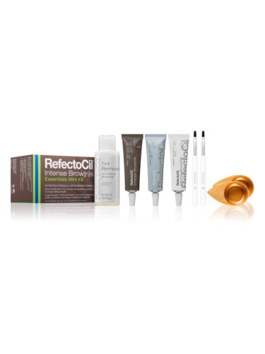 RefectoCil Intense Brow[n]s Essentials Mini Kit комплект за подстригване на вежди за вежди