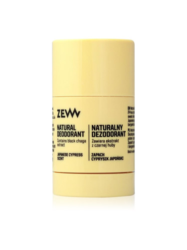 Zew For Men Natural Deodorant дезодорант в стик 80 мл.