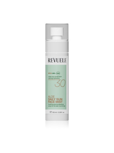 Revuele Aloe Daily Sun Face Mist SPF 30 защитна мъгла за лице SPF 30 100 мл.