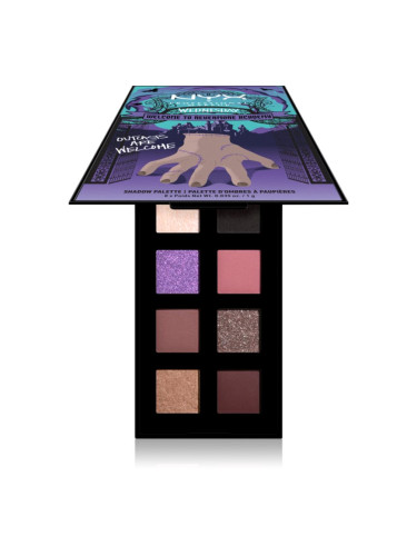 NYX Professional Makeup Wednesday The Nevermore Academy Palette палитра сенки за очи 8 броя 8x1 гр.