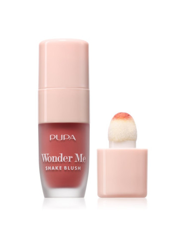 PUPA Milano Wonder Me Shake Blush кремообразен руж за озаряване на лицето цвят 002 5.5 мл.