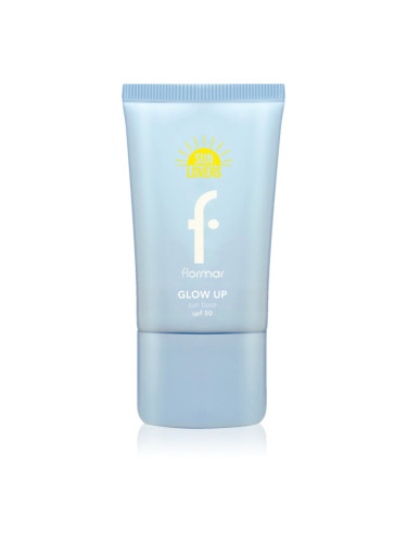 flormar Glow Up Sun Base SPF 50 лосион за слънце за озаряване на лицето 40 мл.